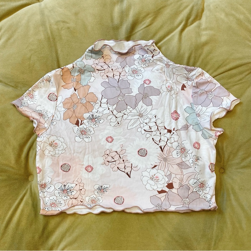 Floral Baby Tee